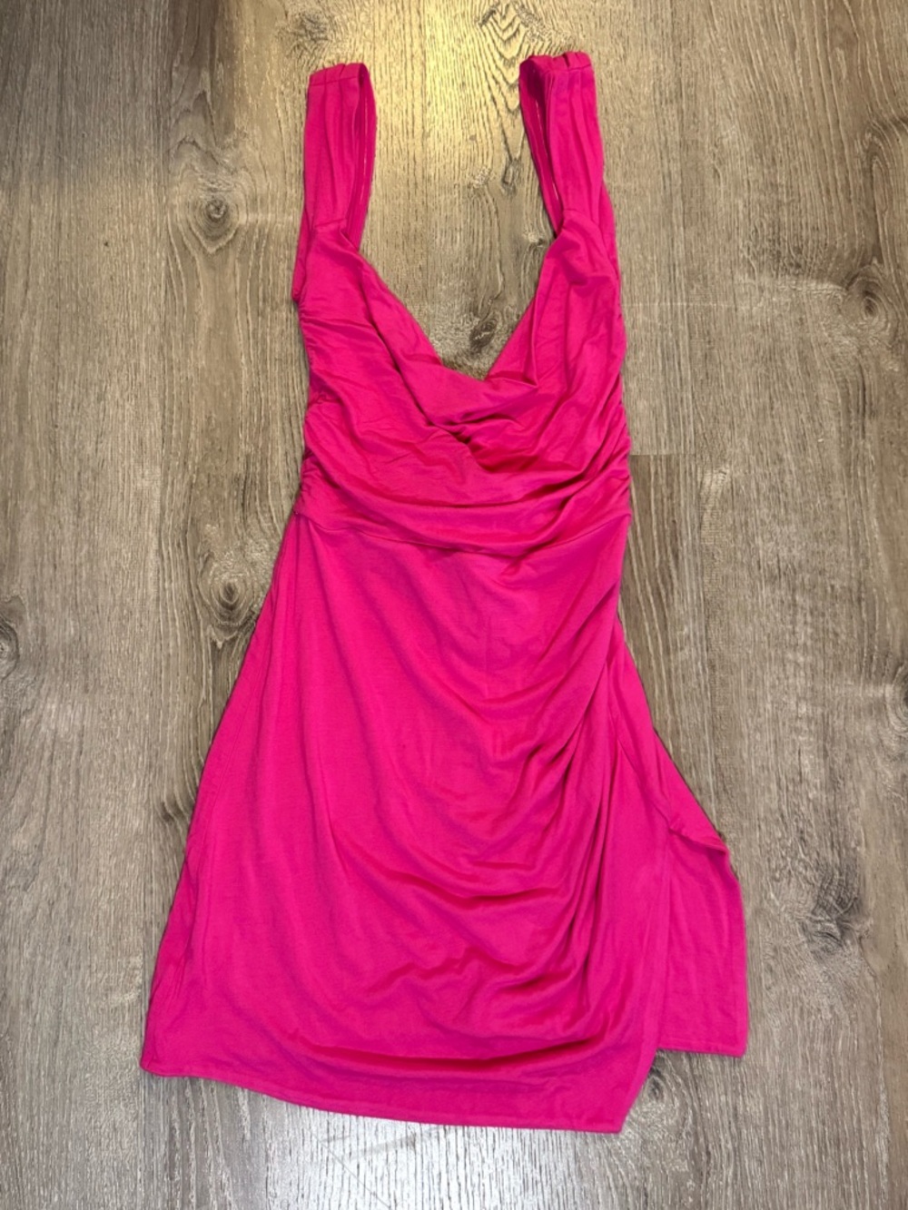 Babyboo RIA MINI DRESS - HOT PINK - Picture 3 of 9